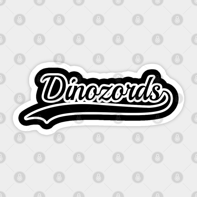 Dinozords Team Sticker by SimpleIsCuteToo